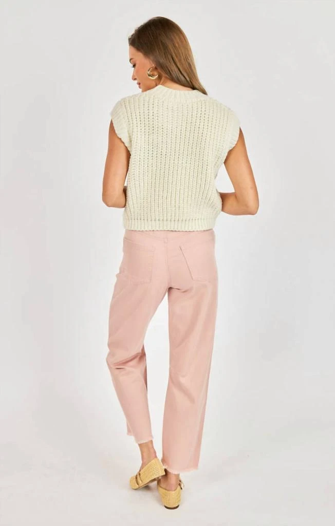 Sadie 
Sage Sadie 
Sage - Chunky Hand Knit Sleeveless Sweater 3