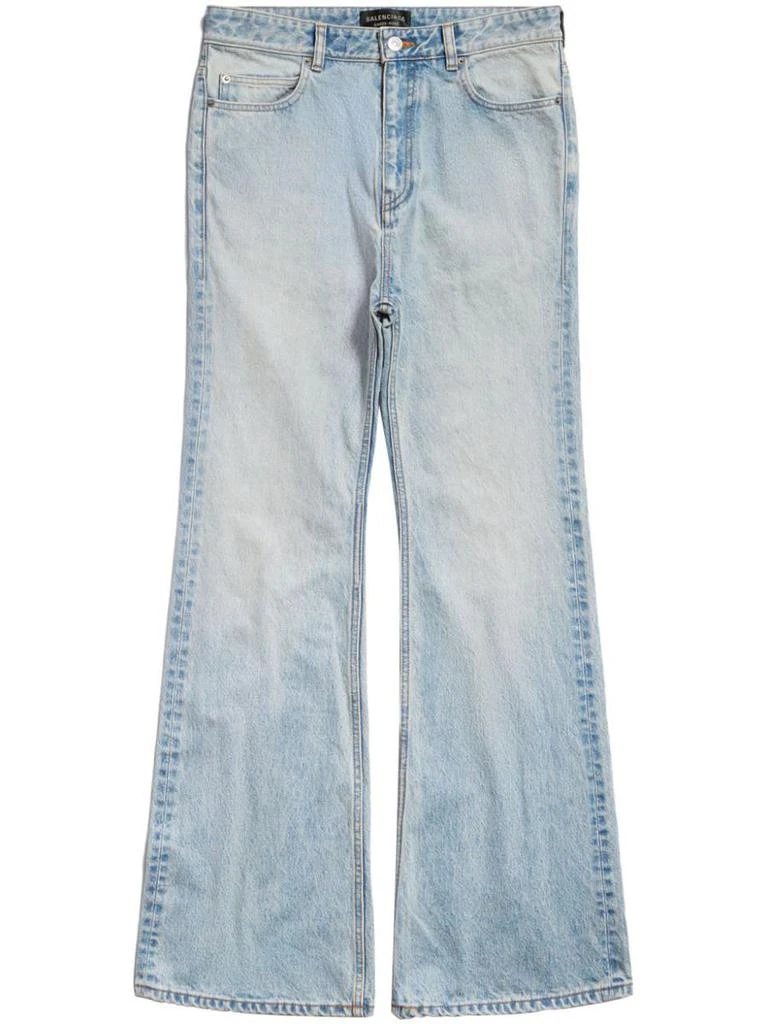 Balenciaga Balenciaga Flared Denim Jeans 1