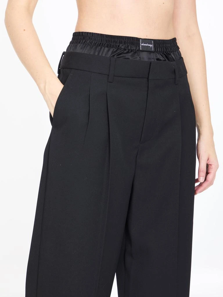 ALEXANDER WANG Tailored pants with brief 4