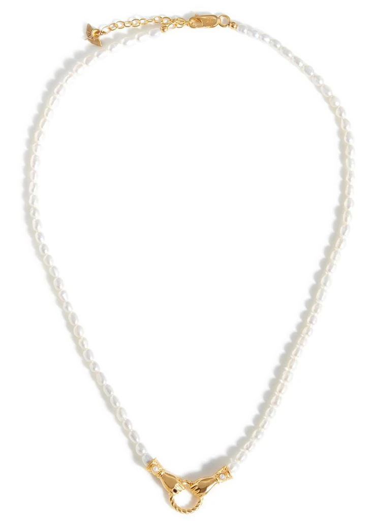 Missoma X Harris Reed In Good Hands pearl necklace 5