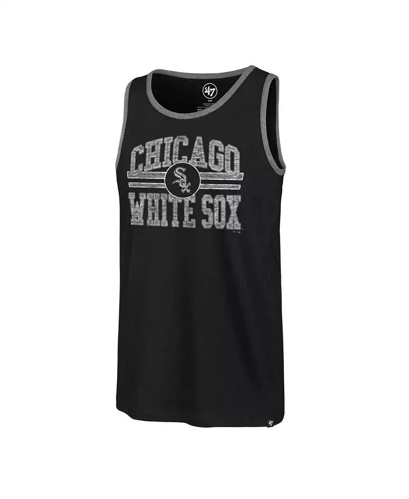 47 Brand Men's Black Chicago White Sox Winger Franklin Tank Top 2