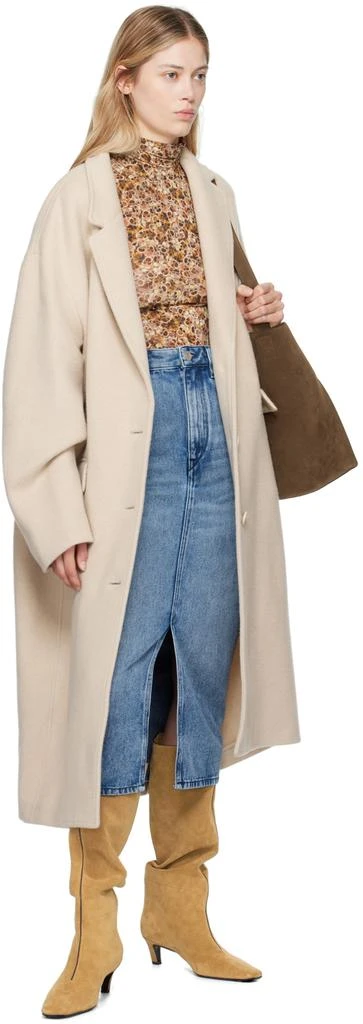Isabel Marant Beige Ezefia Coat 4