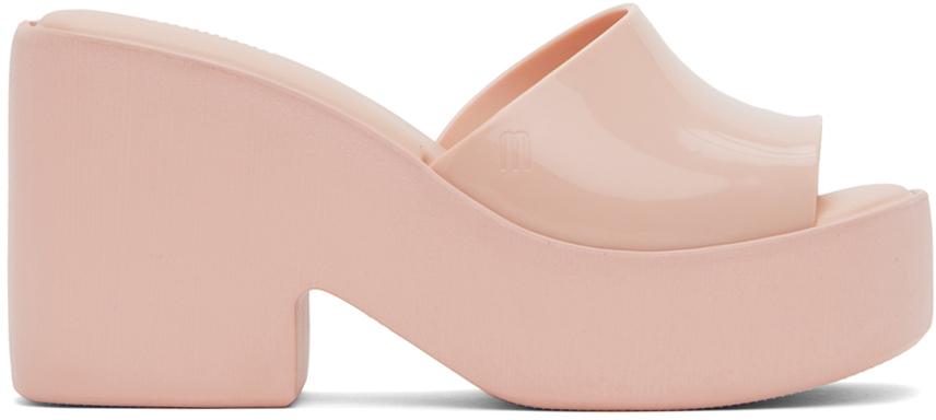 Melissa Pink Posh Heeled Sandals
