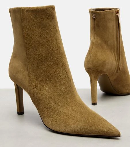 Jimmy Choo Frankie 85 suede ankle boots 5