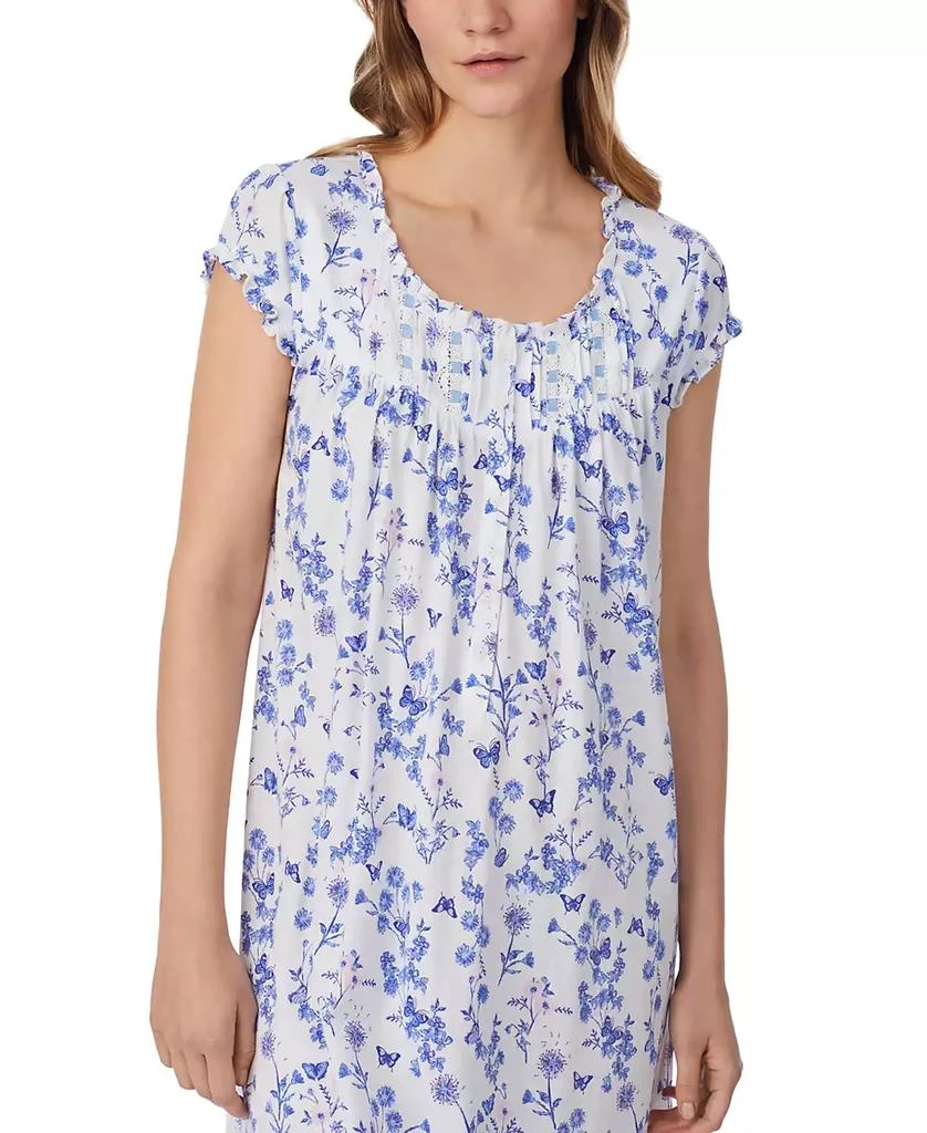 Eileen West Women's Ruffled Botanical Waltz Nightgown 3