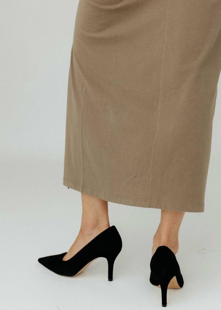 Flattered Roberta Heel In Black Suede