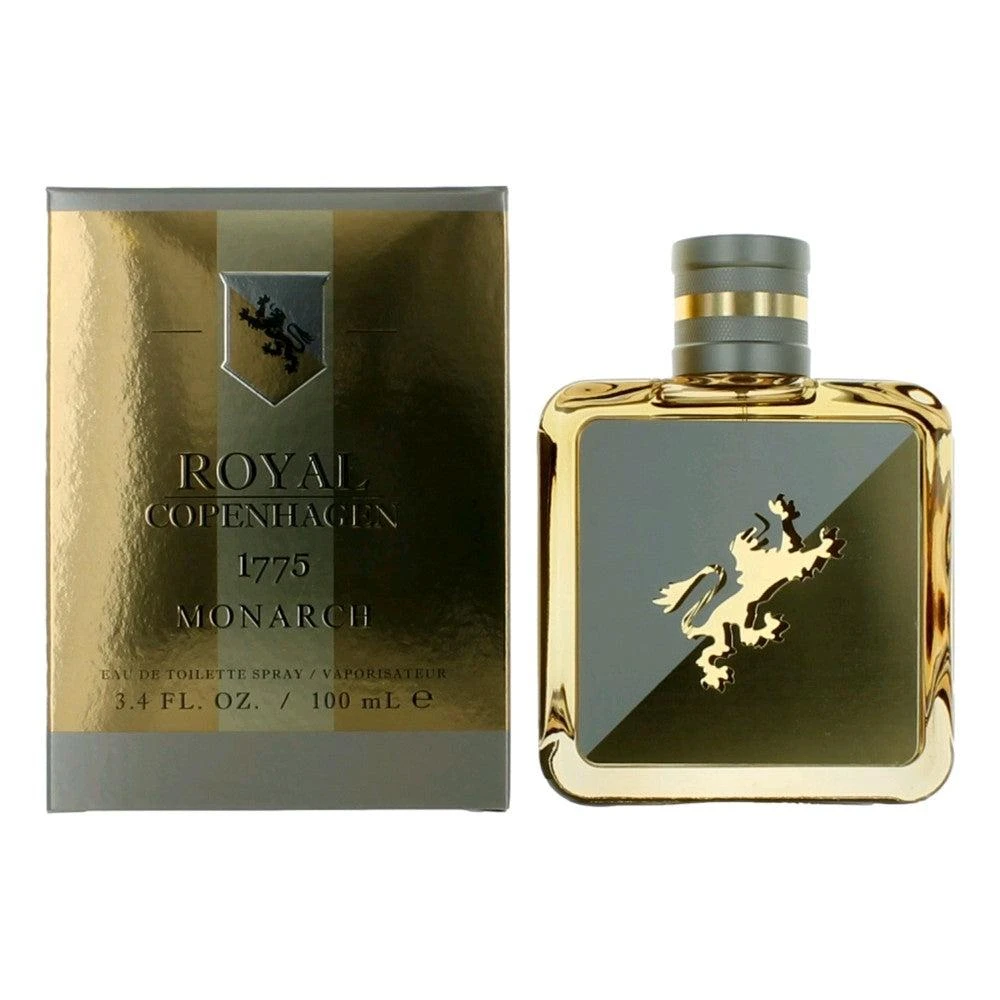 ROYAL COPENHAGEN 2pcs  1775 Monarch by , 3.4 oz Eau De Toilette Spray for Men 1