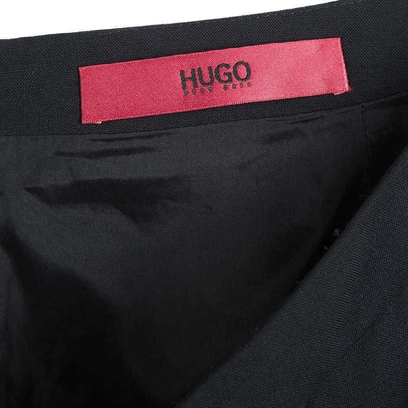 Hugo Boss Hugo By Hugo Boss Black Wool Rossla Skirt M 5