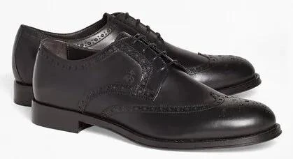 Brooks Brothers 1818 Footwear Leather Wingtips 1
