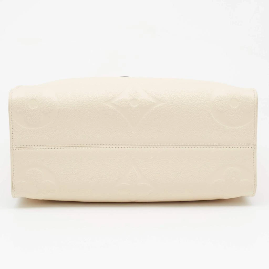 Louis Vuitton Louis Vuitton Cream Monogram Empriente Leather Giant Onthego MM Bag 6