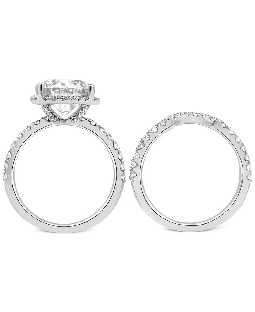 Badgley Mischka Certified Lab Grown Diamond Bridal Set (5 ct. t.w.) in 14k Gold 4