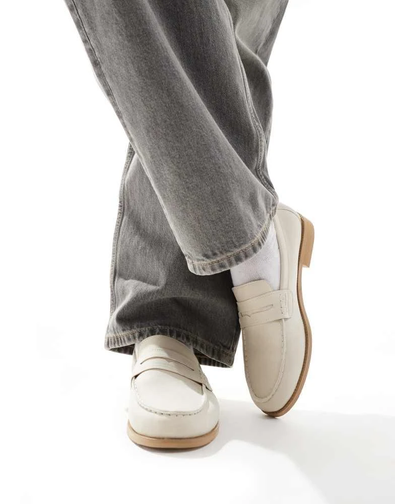 SEQWL SEQWL Hero loafers in stone 1