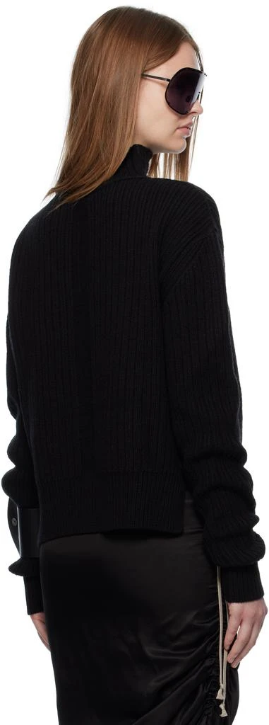 Rick Owens Black Concordians Fisherman Turtleneck 3