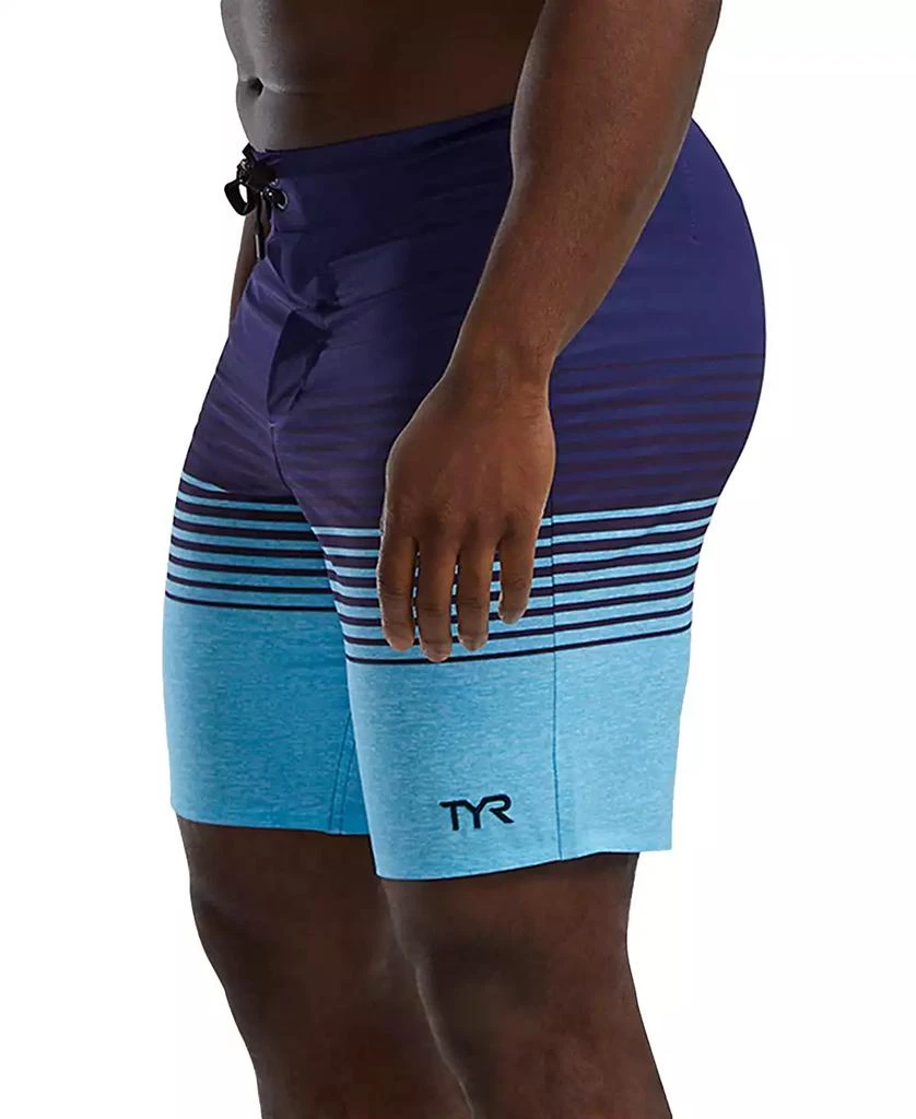 TYR Men's Mobius Color Block Performance 9" Board Shorts 3