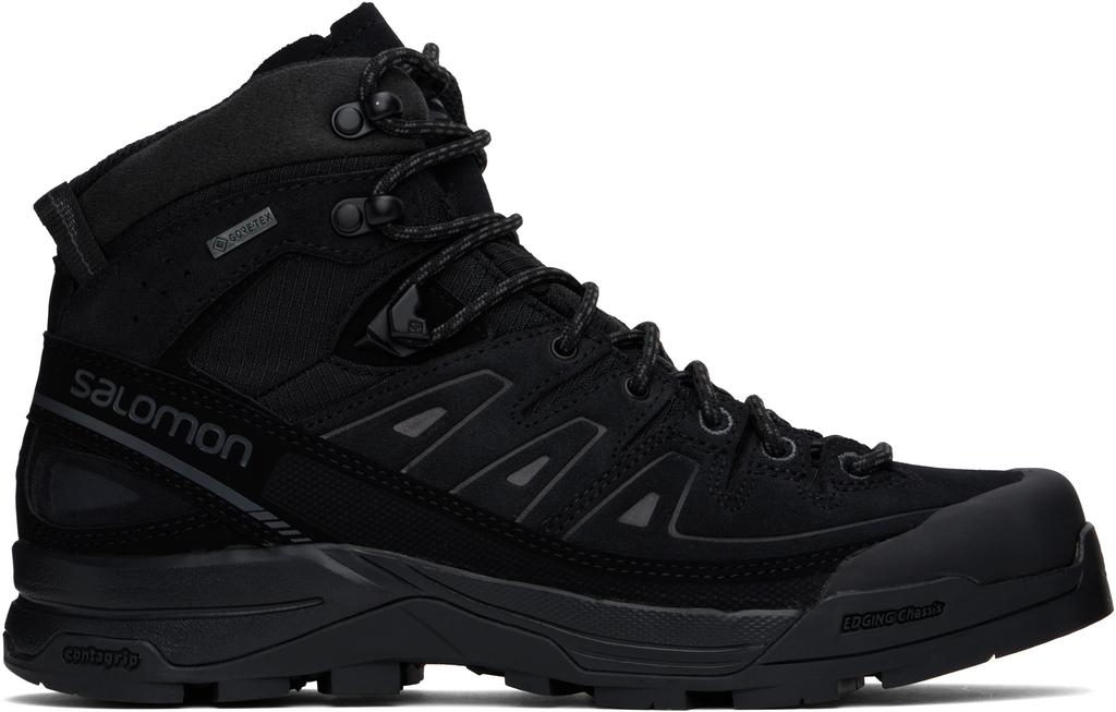 Salomon Black X-ALP Mid Leather Gore-Tex Boots
