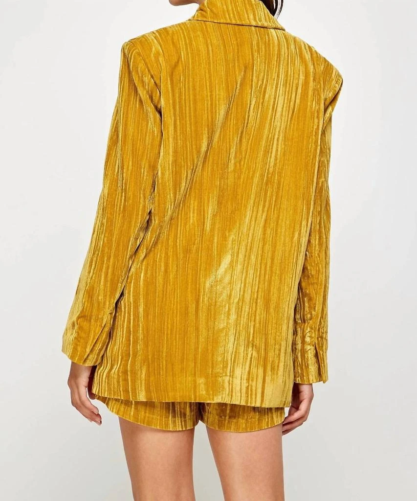 ELLISON Ellison - Evening Glow Velvet Blazer 3