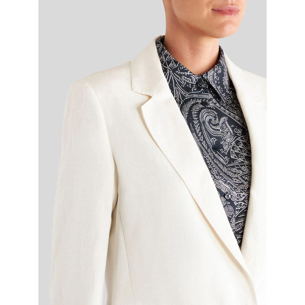 ETRO Tailored Linen And Silk Jacket 3
