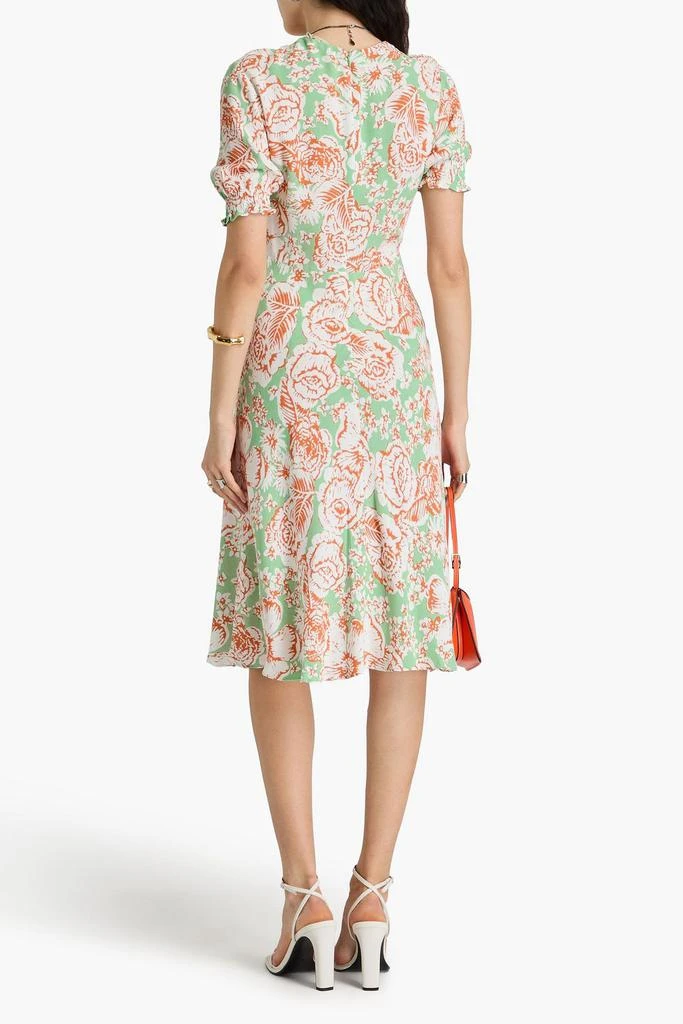 Diane von Furstenberg Jemma floral-print crepe dress 3