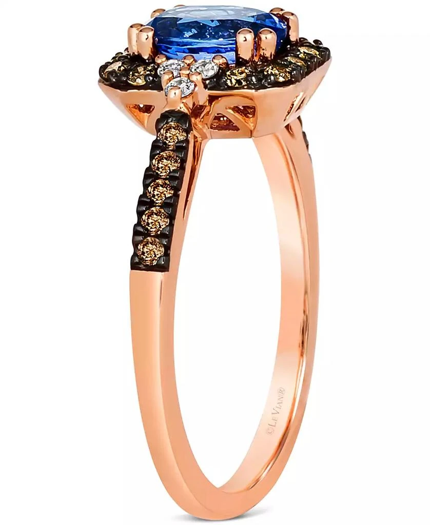 Le Vian Blueberry Tanzanite (3/4 ct. t.w.) 
Diamond (1/4 ct. t.w.) in 14k Rose Gold 3