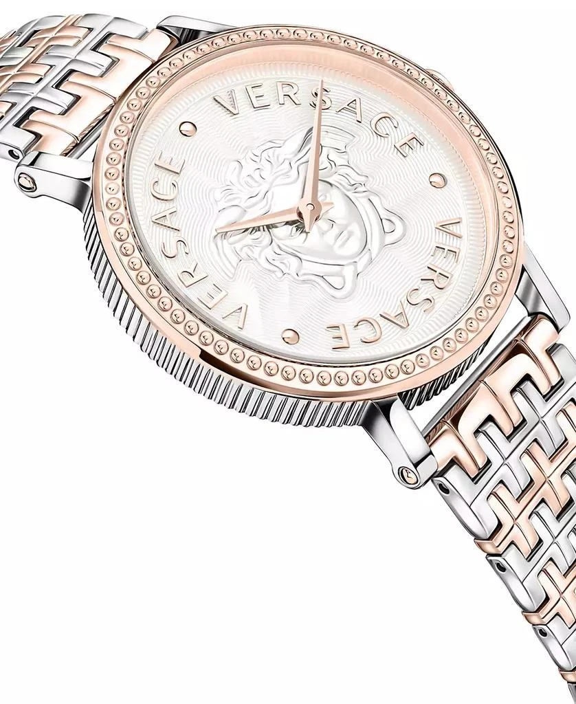 Versace Women's Swiss V-Dollar Two-Tone Bracelet Watch 37mm 3