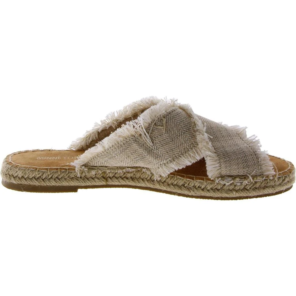 Minnetonka Womens Open Toe Slip On Espadrilles 2