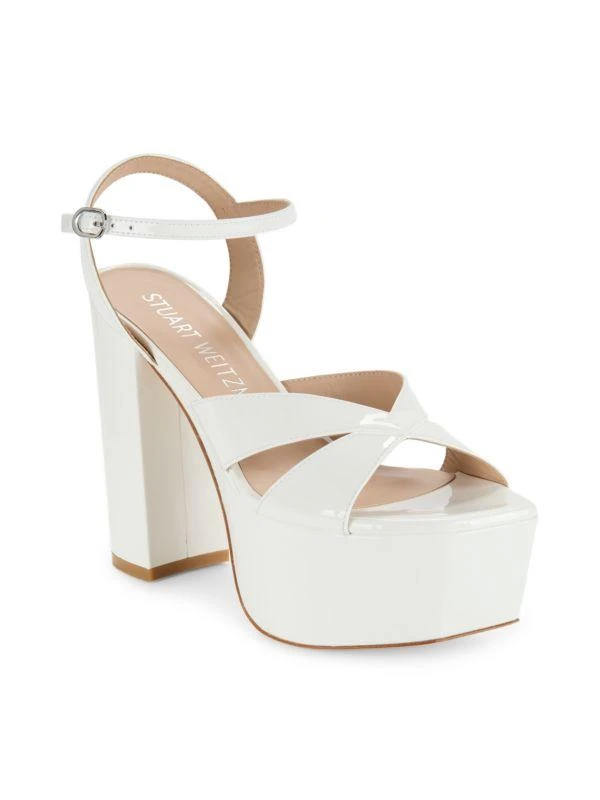Stuart Weitzman Miami Block Heel Sandals 2
