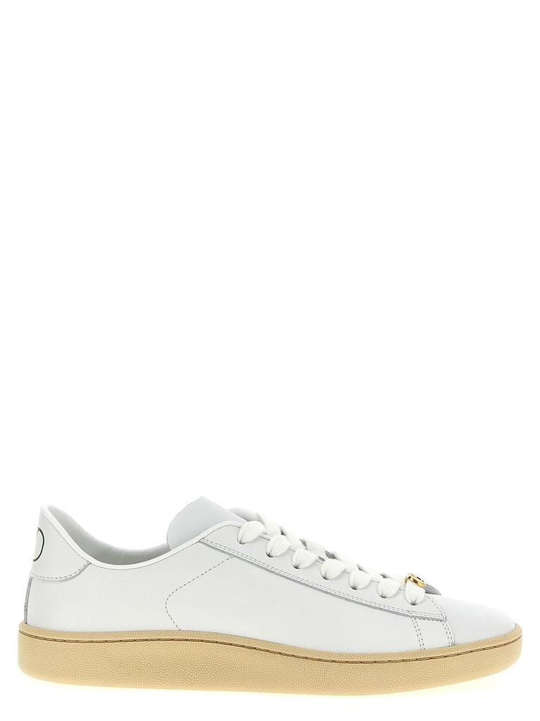 スニーカー VALENTINO WHITE NAPPA LEATHER CHROMATHON SNEAKERS Valentino Garavani White Nappa Leather Chromathon Sneakers