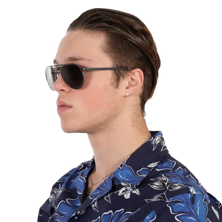 Lacoste Grey Pilot Unisex Sunglasses L193S 035 58 2