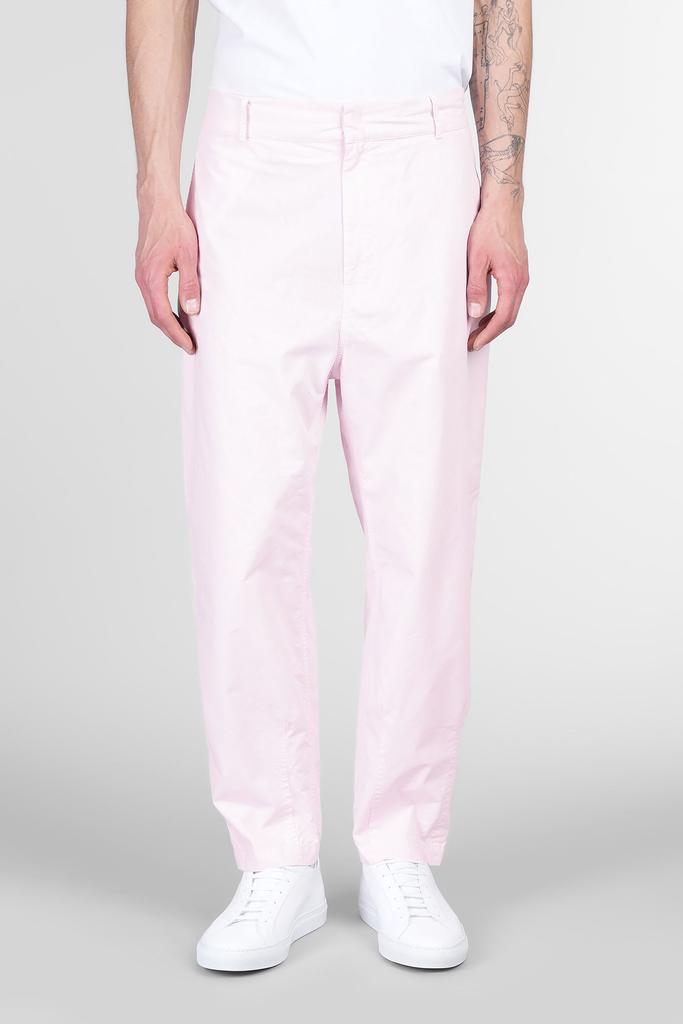 MAURO GRIFONI Pants In Rose-pink Cotton