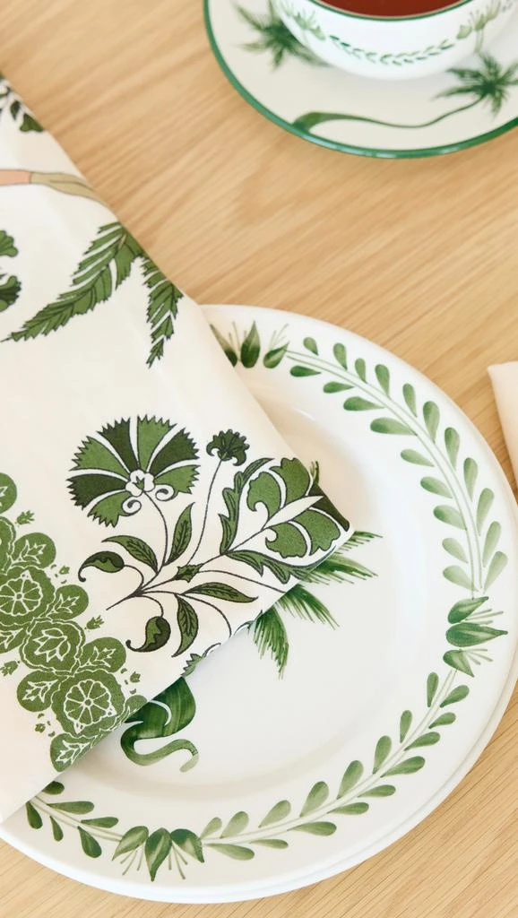 JOHANNA ORTIZ Dark Jungle Suzani Amazónico Napkins 6