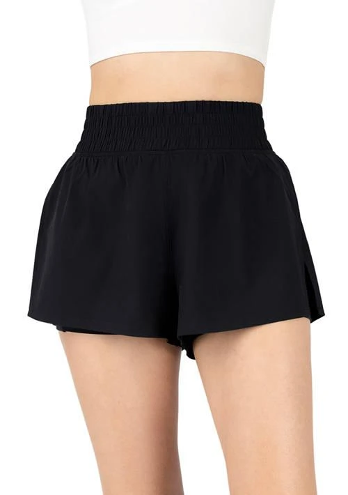 Yogalicious Womens Light Stream Love And Flutter Running Shorts 1