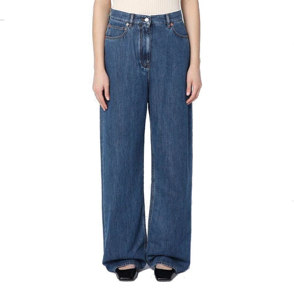 Valentino Wide Leg Women's Jeans 2