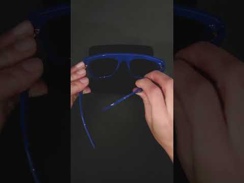 Versace Versace Men's Blue Browbar Sunglasses