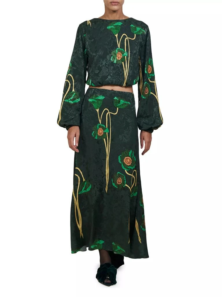 JOHANNA ORTIZ Profound Passion Midi-Skirt 2