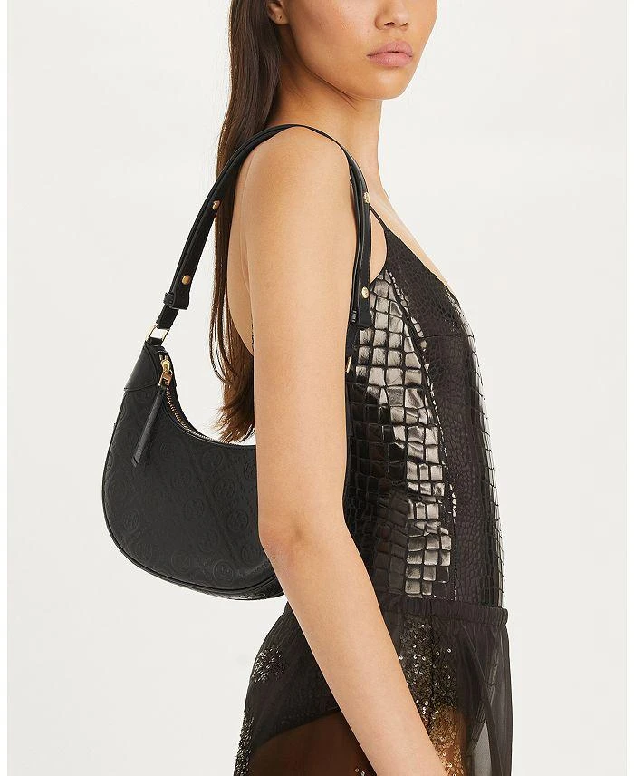 Tory Burch T Monogram Crescent Bag 3