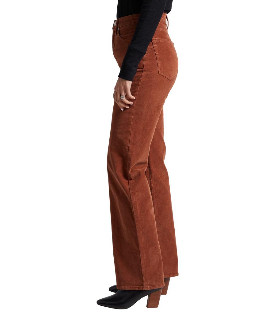 Silver Jeans Co. Highly Desirable High-Rise Trouser Leg Pants L28918COR625