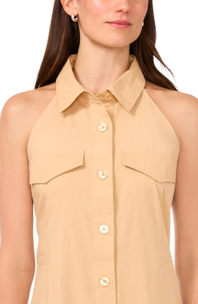 Halogen Sleeveless Maxi Shirtdress 9