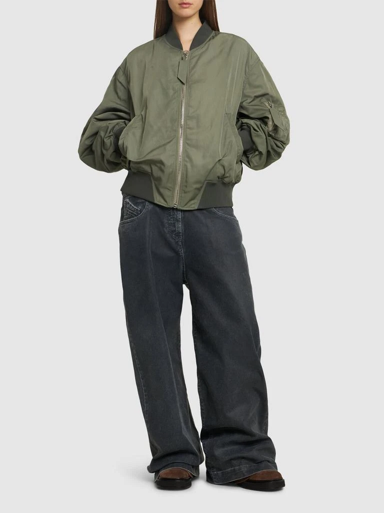 The Attico Anja Nylon Bomber Jacket 1