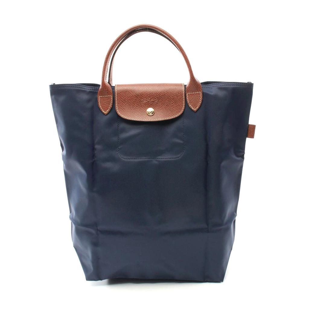 Longchamp MOCHA COLOURED LE PLIAGE GREEN L BAG - Tote Bags