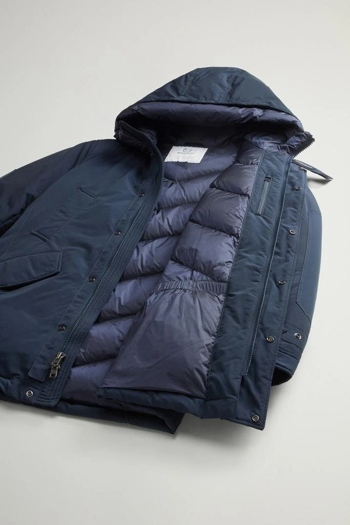 Woolrich Polar Parka with High Collar - Men - Black 8