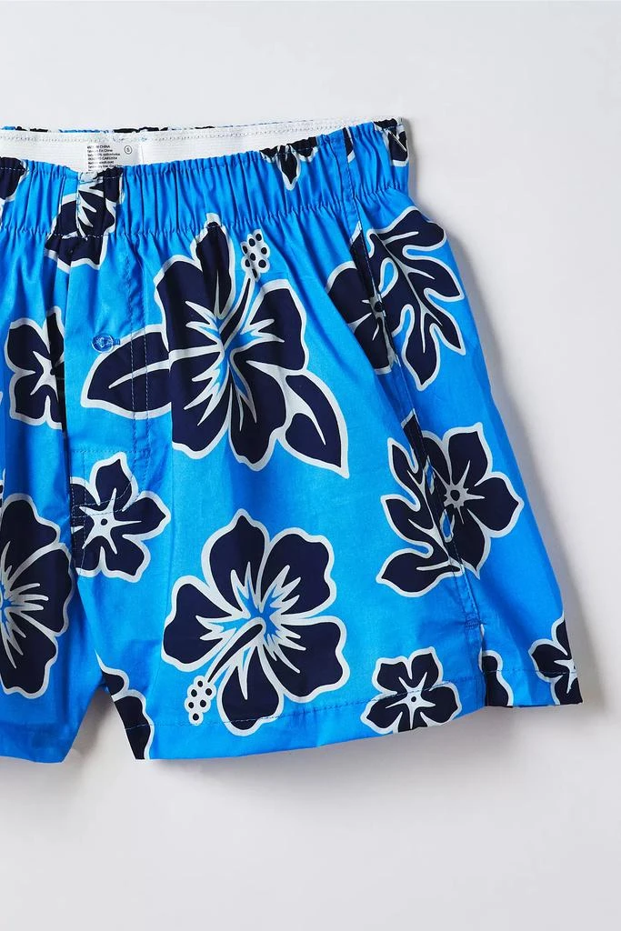 Urban Outfitters Hibiscus Pattern Woven Boxer Short 2