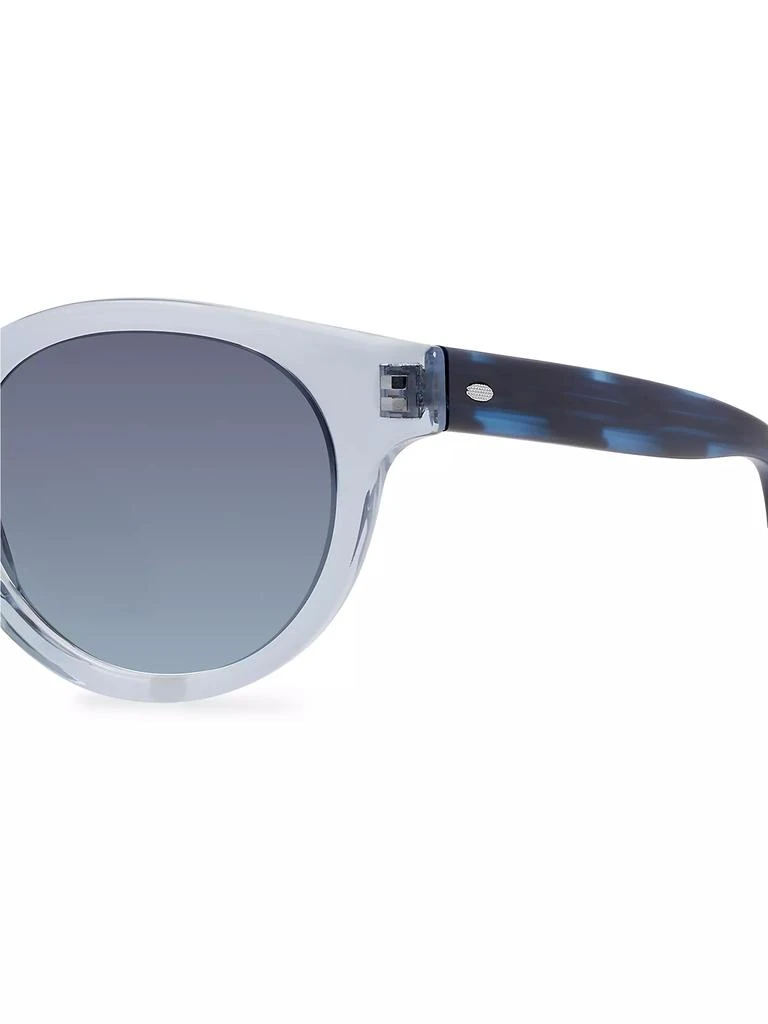 Barton Perreira Oxford 47MM Round Sunglasses 4