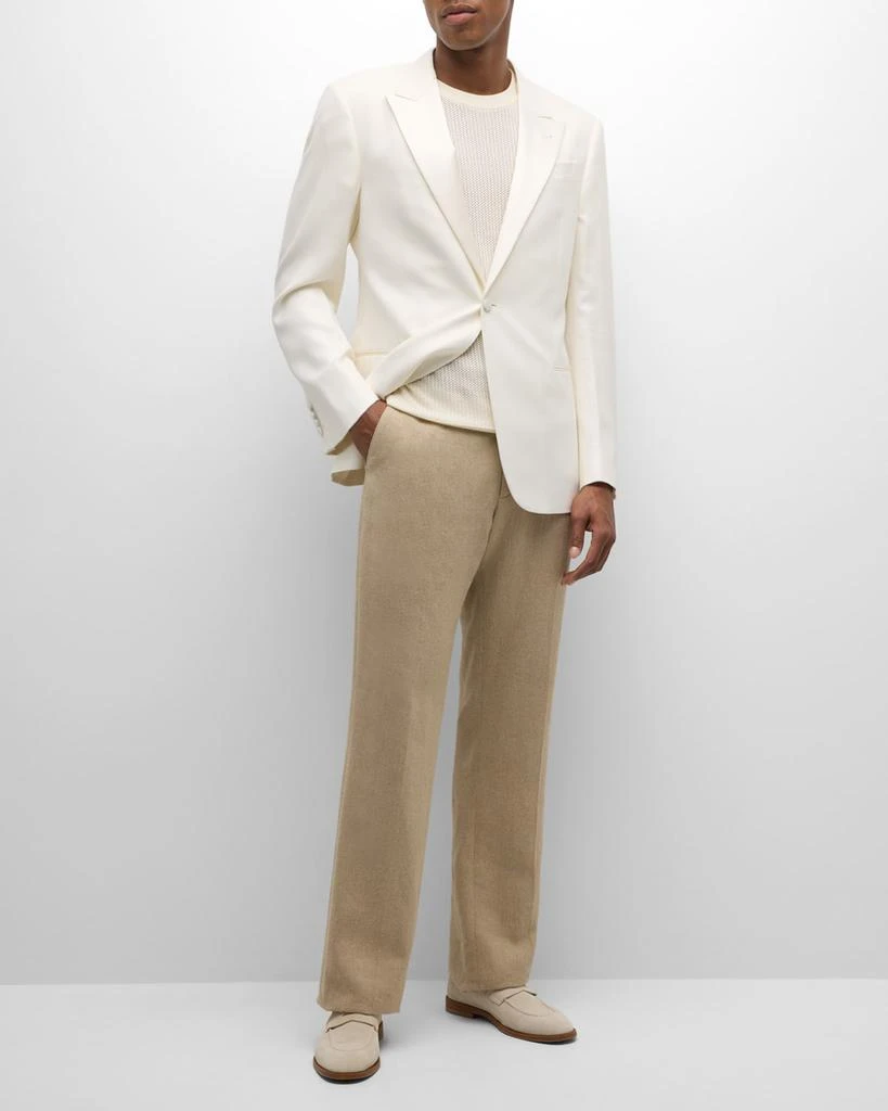 Emporio Armani Men's Textured Solid Dinner Jacket 2