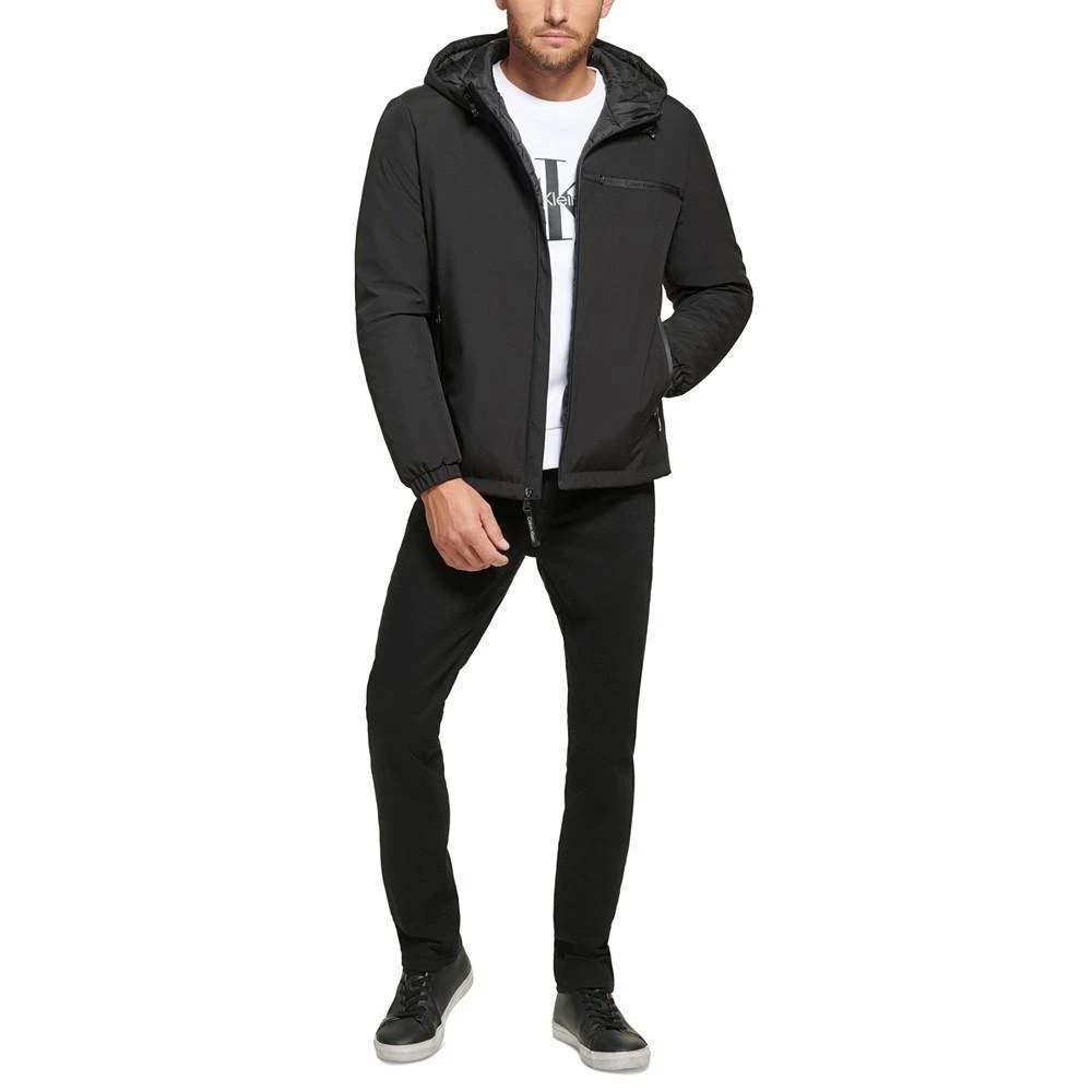 Calvin Klein Men's Infinite Stretch Water-Resistant Hooded Jacket 7