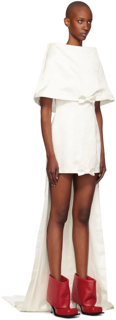 FIDAN NOVRUZOVA White Mimi Bridal Minidress 2