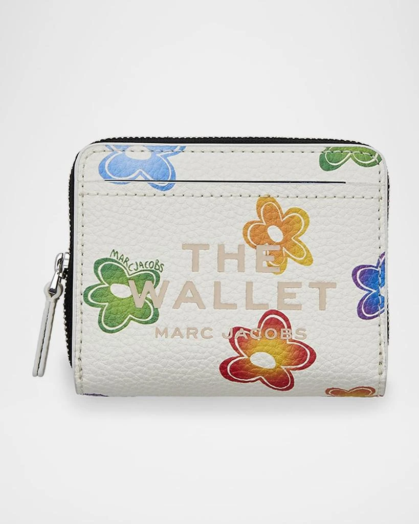 Marc Jacobs Wild Daisy-Print Leather Wallet 1