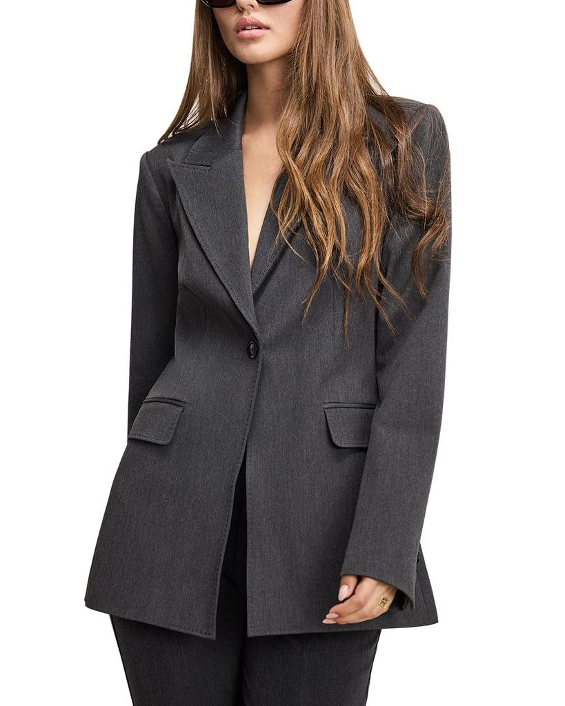 Good American Essential Suiting Sculpted Blazer 1