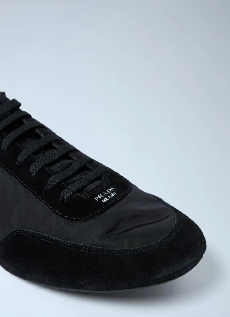 Prada Collapse Re-Nylon And Suede Sneakers 3