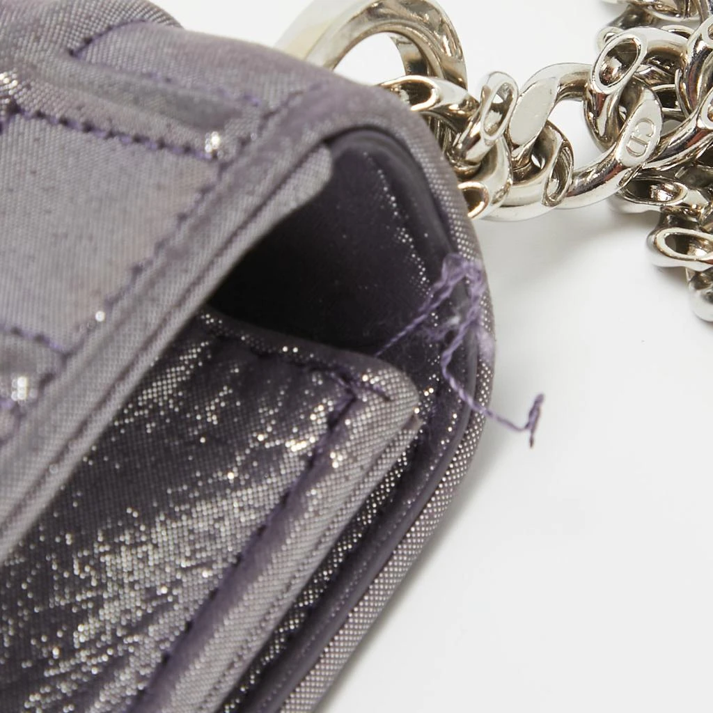 Dior Iridescent Leather ama Wallet On Chain 3