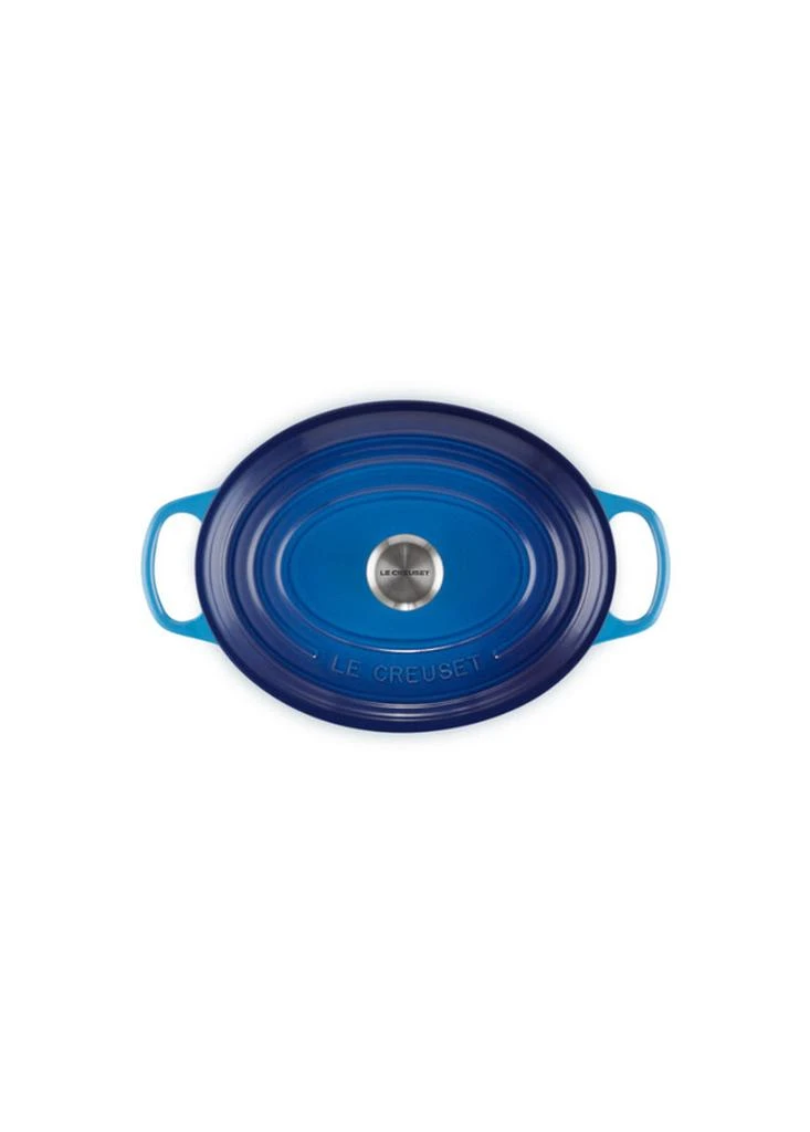 Le Creuset Signature cast iron oval casserole 27cm 4.1l 3